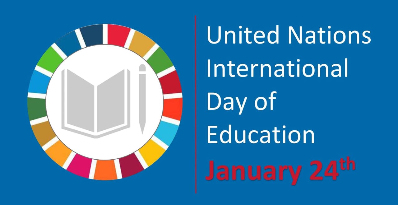 Why is January 24th designated as "International Education Day"?