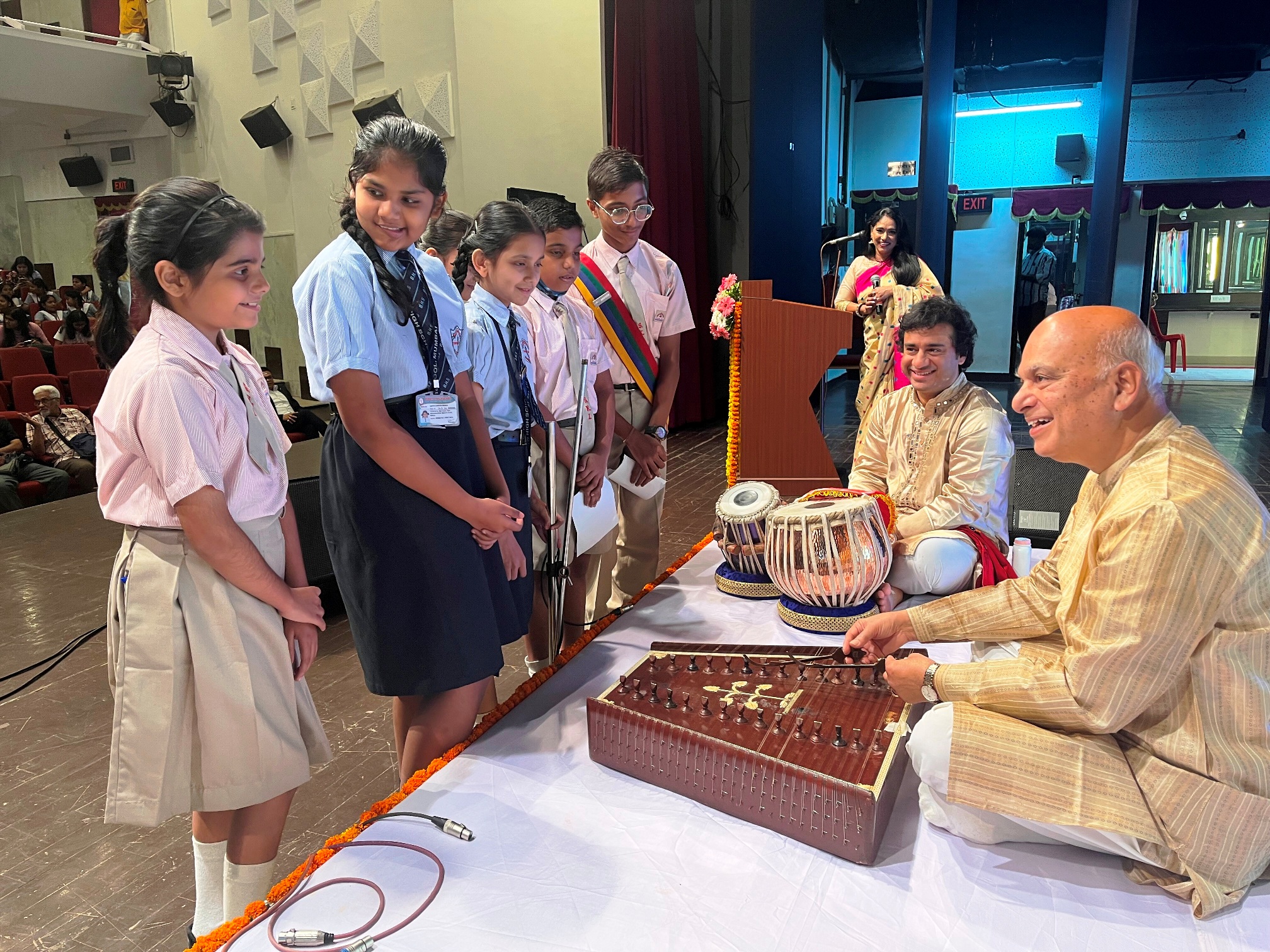 Benu Heritage Musical Concert in Mumbai witnessed about 300 school students cherish Indian Classical Music Mumbai, February 06 2023: About 300 school students from different schools and colleges of Mumbai immersed into melodious tunes of Santoor by the Santoor Maestro Padmashri Pandit Satish Vyas and to the renditions of the legendary Vocalist Pandit Jayteerth Mevundi and also took the pledge to preserve and take forward the heritage of music at ‘Benu Heritage', India’s biggest and first – ever initiative of orienting school and college students to the rich tradition of Indian Classical Music, organised in Mumbai at Yashwantrao Chavan Centre. ‘Benu Heritage' was organised by BENU, a non-profit organisation promoting Indian Culture and Heritage in the field of Classical Music, Dance, Art and Indigenous Handicraft, along with Matrix Freight Systems Private Limited, India’s fast growing freight management Company. The Concert was inaugurated by the School Teachers present on the occasion along with an eminent vocalist Vidushi Smt Padmaja Chakraborty, President of Benu, Mr Jayanta Ray, Managing Director of Matrix Freight Systems Private Limited. Benu has organised Benu Heritage Musical Concerts in three cities of Mumbai, Ahmedabad and New Delhi. The first flower of the Concert was strung in Mumbai today and the other two will happen in Ahmedabad and Mumbai. In the inaugural edition in Mumbai, the legendary Indian Classical icons Santoor Maestro Padmashri Pandit Shri Satish Vyas and Vocalist Pandit Shri Jayteerth Mevundi rendered soulful melodies that oriented the school students to the glory of Indian Classical Music. Benu has created a musical platform of Benu Heritage with an objective to take Indian heritage of classical music to the school and college – level students by enlightening them about the rich tradition and quality of music. It intends to give the future generation a plethora of artists through this initiative. Talking about the initiative, Vidushi Smt Padmaja Chakraborty, President of Benu said, “Inspired by the vision of Prime Minister Shri Narendra Modi to preserve and give impetus to our cultural heritage, we intend to re – define the course and promote Indian Classical Heritage music. Now on, BENU will work with an ‘Institutional Approach’ and reach out to the youths in schools and colleges whereby we act as their partner and expose them to good quality Indian Classical Music. Till now, there was no opportunity for the young minds for such an experience. We want the young generation to take up the mantel of preserving our rich traditional heritage, so that they will be able to preserve our rich heritage only when they get to know the right value. Though a small step, this effort will be a vital step to strengthen our cultural heritage.`` As a part of the initiative, BENU will associate with participating schools to impart classical music training to the students at least once in a month. Smt Chakraborty added, “Indian Classical Music is not taught at a school level largely and Benu intends to contribute here. With a large number of latent talents, we are sure that our efforts will develop likings among a large number of youths and students. This would help to generate a cultural shift towards Indian Heritage Music over the next few years. We shall organise classical music programmes in educational institutions, provide training and guidance and other necessary aspects related to music.” Talking about the need to bolster the culture of Indian Classical Music and support such an initiative, Mr Jayanta Ray, Managing Director of Matrix Freight Systems Private Limited said, “In India, cultural nationalism is proud of its linguistic heritage, culture and the diversity. But, at the same time, there is a need to protect, preserve and nurture our rich cultural heritage of classical music, which is otherwise eroding. Unless we logistically channelize our roots to classical music and our heritage, it will be very difficult for us to stand apart and position our identity in days to come.”