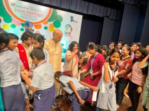 Benu Heritage Takes Indian Heritage Classical Music To School Students  Benu Heritage Musical Concert in Mumbai witnessed about 300 school students cherish Indian Classical Music  Mumbai, February 06 2023:  About 300 school students from different schools and colleges of Mumbai immersed into melodious tunes of Santoor by the Santoor Maestro Padmashri Pandit Satish Vyas and to the renditions of the legendary Vocalist Pandit Jayteerth Mevundi and also took the pledge to preserve and take forward the heritage of music at ‘Benu Heritage', India’s  biggest and first – ever initiative of orienting school and college students to the rich tradition of Indian Classical Music, organised in Mumbai at Yashwantra