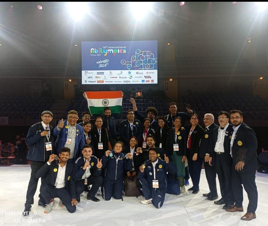 India wins 7 medals at the 10th International Abilympics, the global skills competition for persons with disability held in Metz, France from March 23-26, 2023