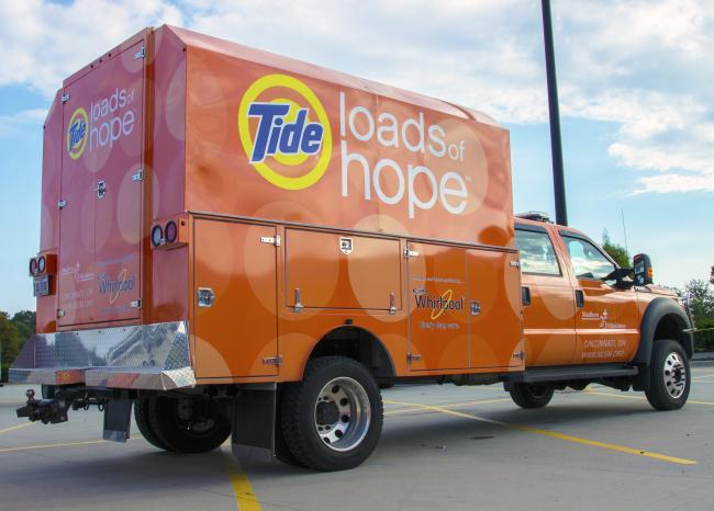 With P&G products and Tide Loads of Hope laundry services, Procter & Gamble provides relief to Mississippi residents who were affected by the deadly tornado outbreak.