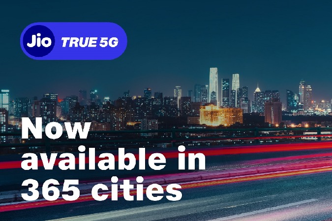 JIO LAUNCHES TRUE 5G IN 34 MORE CITIES TAKING THE BENEFITS OF TRUE 5G TO 365 CITIES ACROSS THE NATION