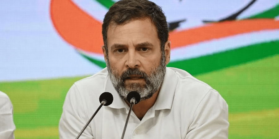 First press conference for Rahul Gandhi since his removal as a member of parliament today