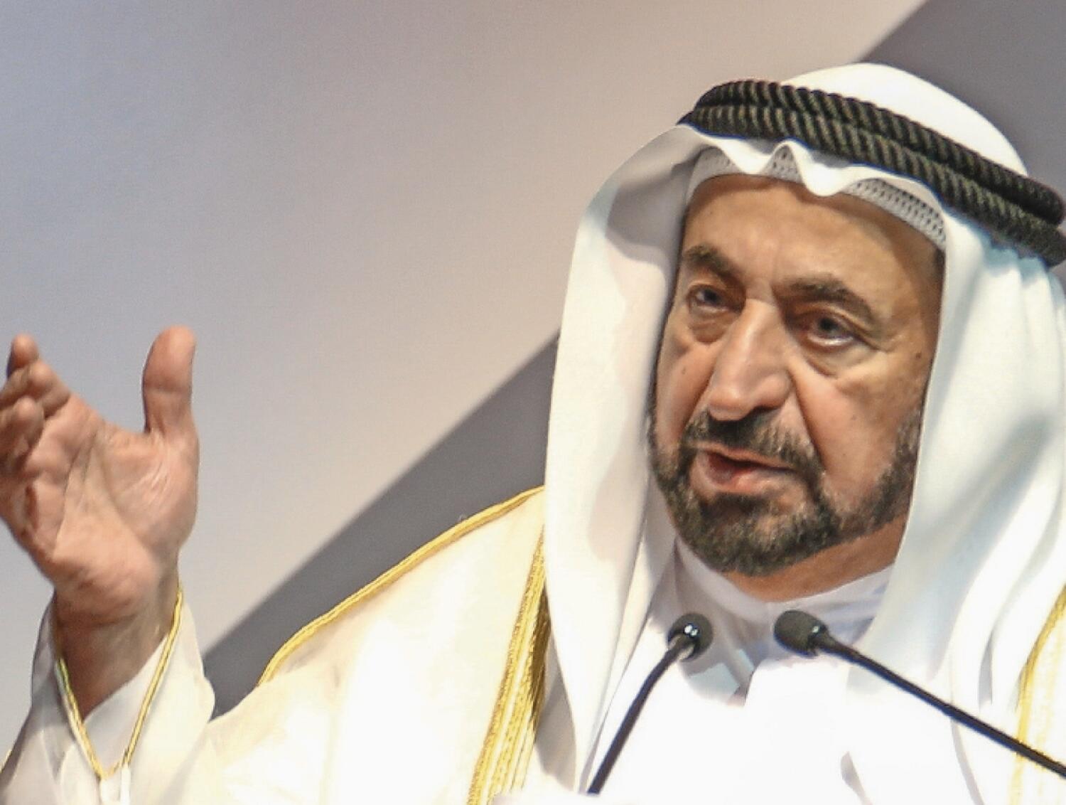 The Sharjah Ruler authorises the construction of a new school, hospital, and shopping mall.