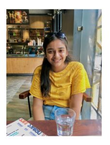 Ananya Sood from St. Joseph's Academy.